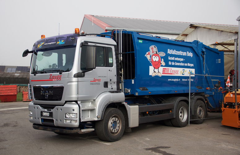 lkw abfallzentrum belp