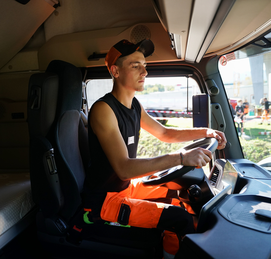 Ticino Skills Fahrpruefung LKW Strassentransportfachmann